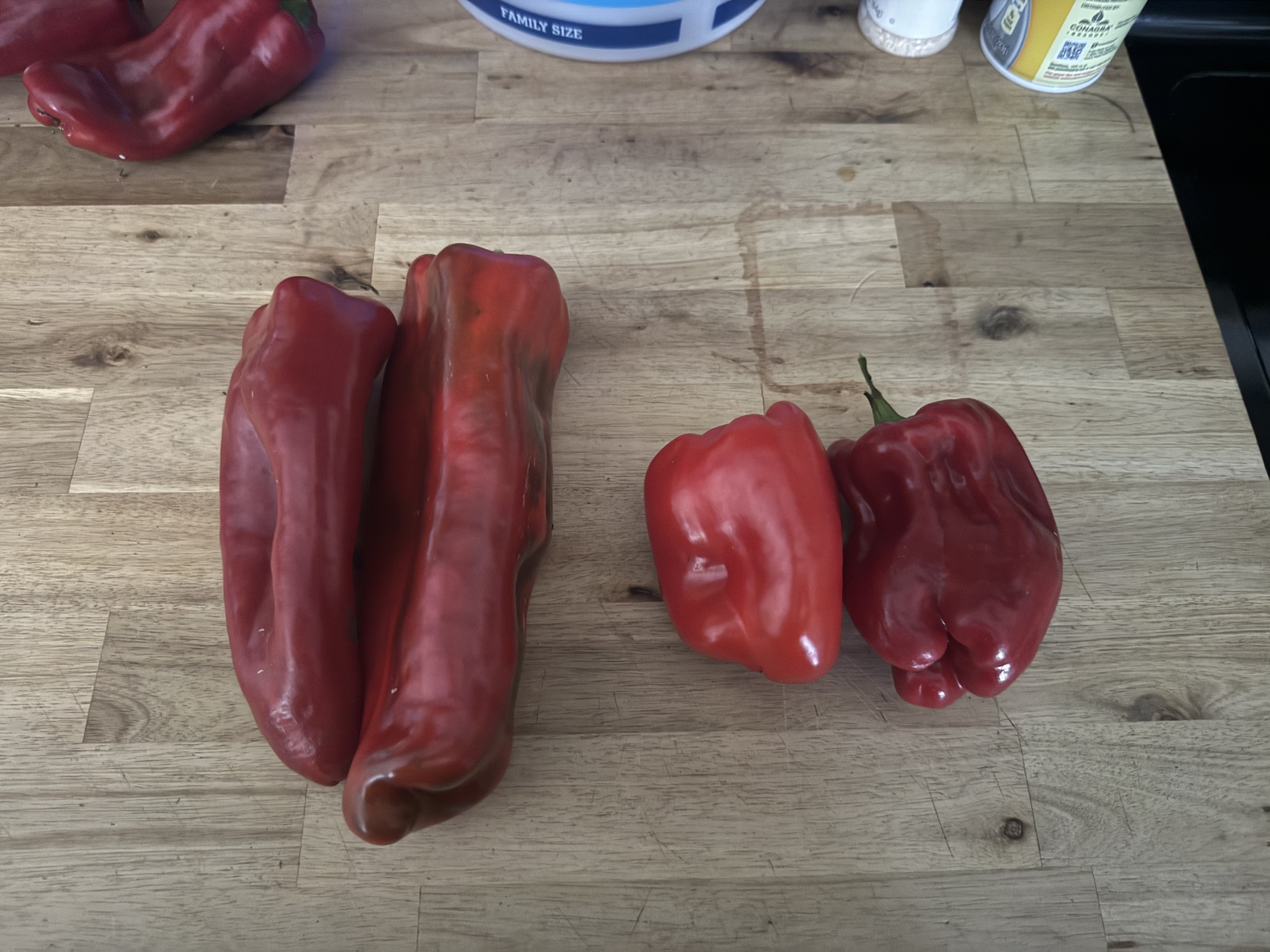 Bell peppers treated with ArableONE™